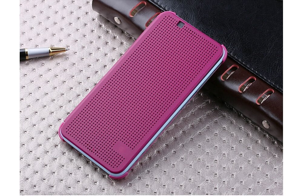 HTC One A9 Dot View Ice Premium Case - Pink