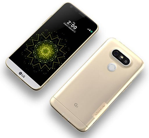 Nillkin Perfect Thinnest Fit TPU Case for LG G5 with port covers