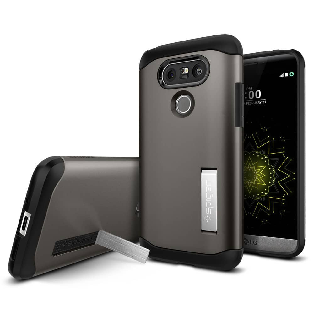 Spigen Slim Armor LG G5 Case Gunmetal
