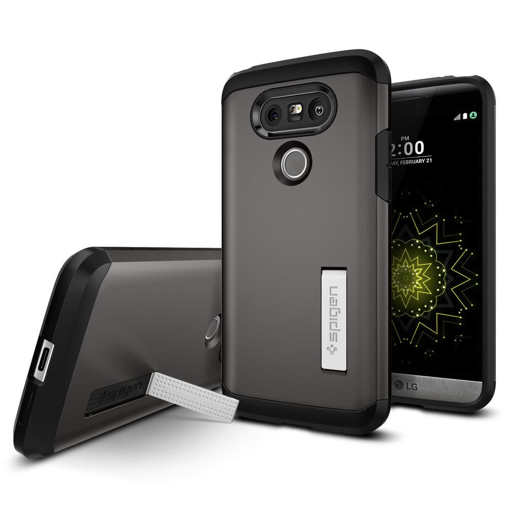 Spigen Tough Armor LG G5 Case Gunmetal