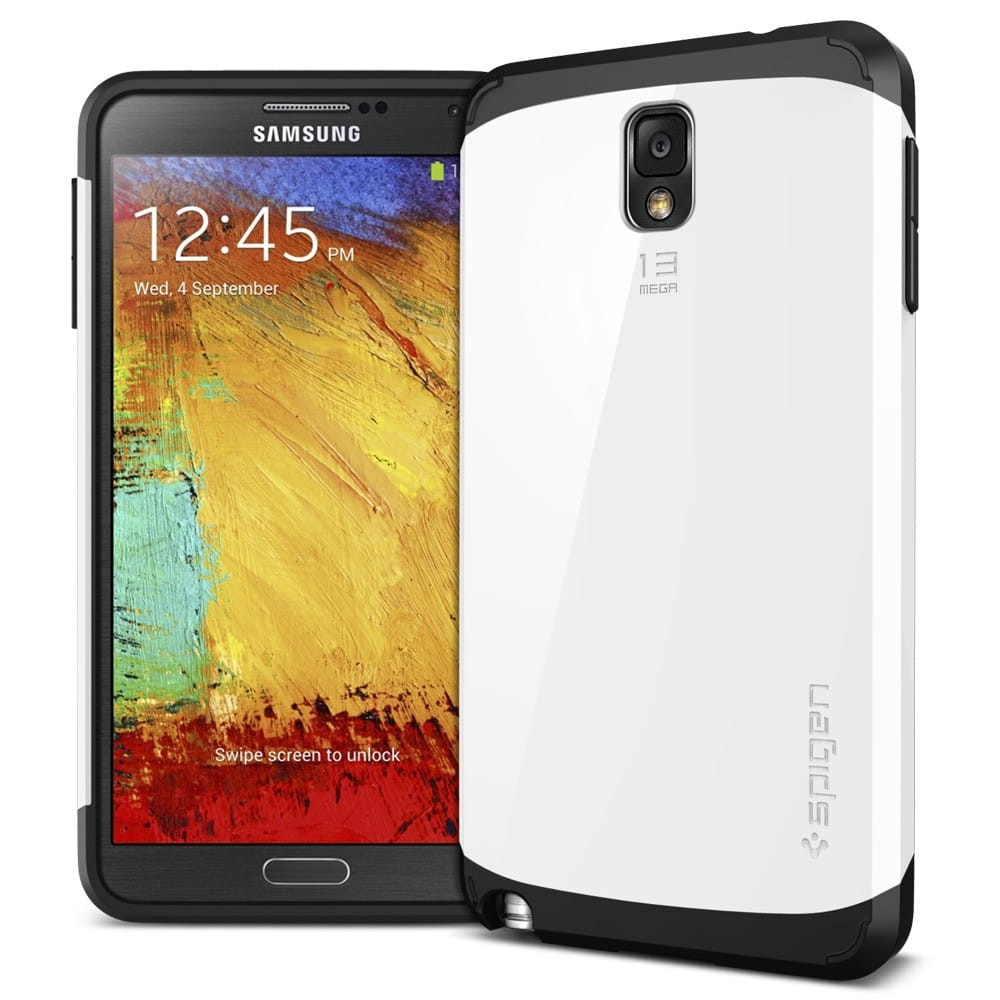 Spigen SGP Galaxy Note 3 Case Slim Armor Infinity White