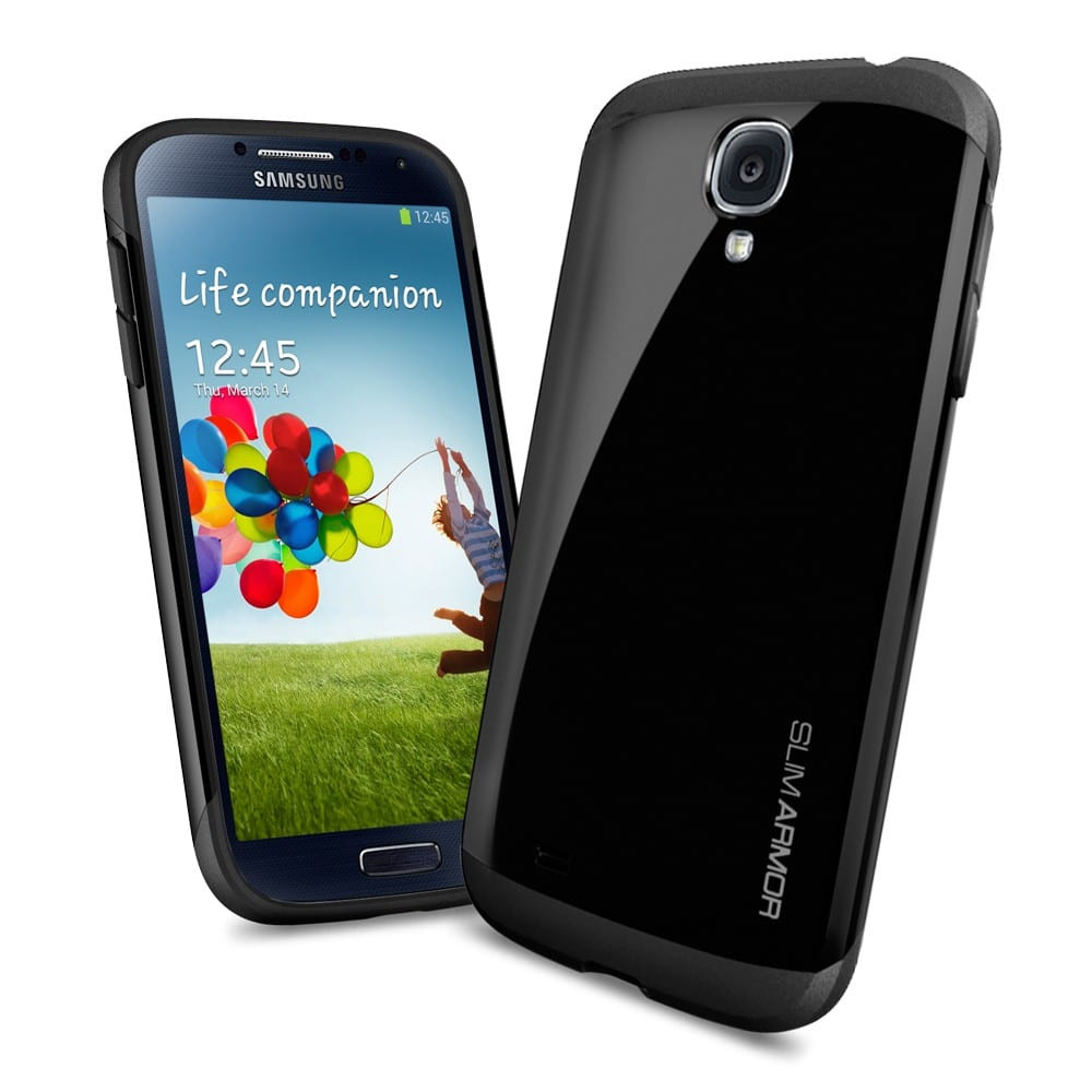 SGP Spigen Soul Black Slim Armor for Galaxy S4