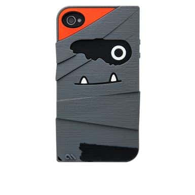 Case-Mate Tut Grey Creatures Silicone Case for Apple iPhone 4 