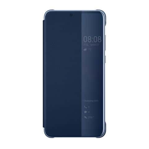 Official Huawei P20 Smart View Flip Case - Blue