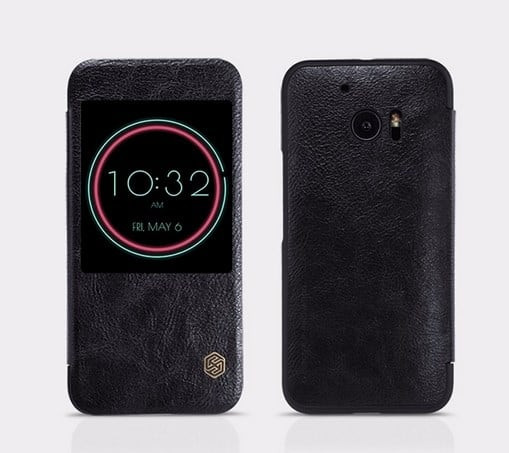 HTC 10 Genuine Leather Ice View Case