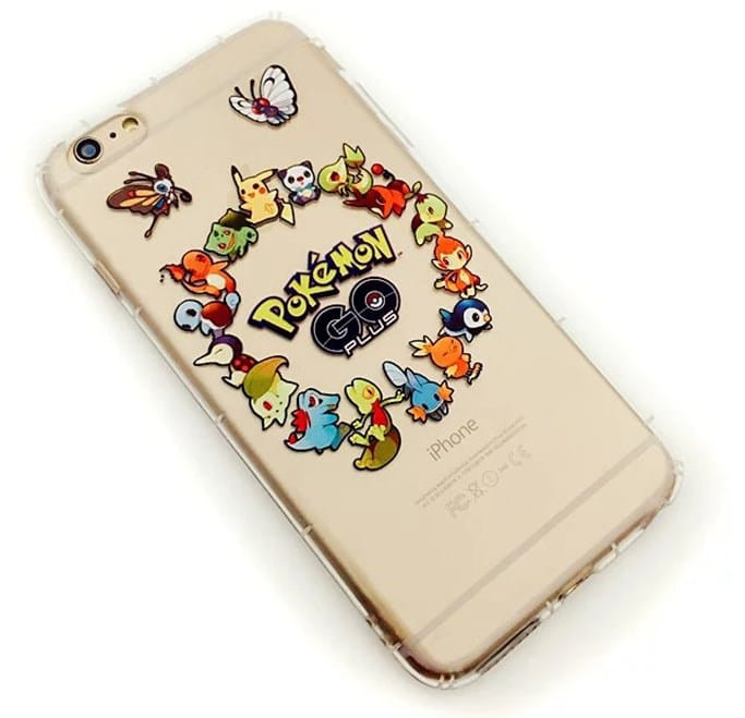 Pokemon Go Circle Multi Character Clear Case for iPhone 5 5 SE
