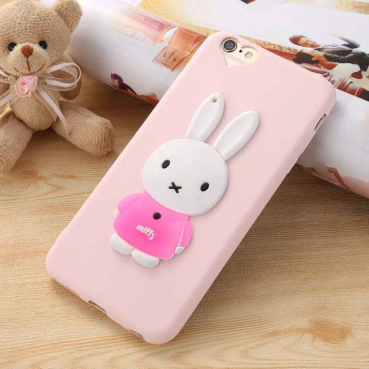 3D Miffy Rabbit iPhone 7 Case
