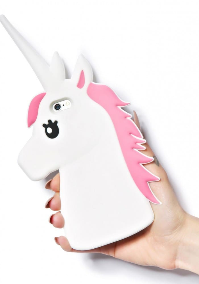 Dolls Kill 3D Unicorn Silicone iPhone 7 Case