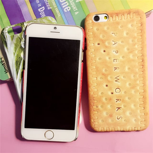 iPhone 6 6s Plus Food Case - Cracker Biscuit