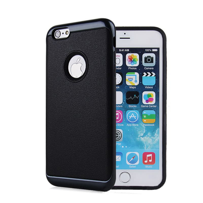 Motomo Envoy Series Leather Case for iPhone 6 6s Gunmetal