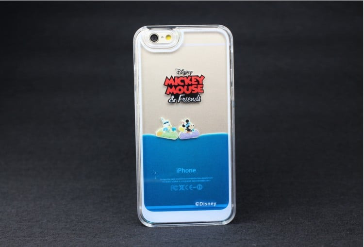 Mickey Mouse Donald Duck Water Case for iPhone SE 5 5s