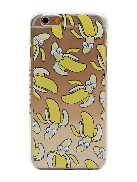Skinnydip Banana Googly Eyes iPhone 6 6s Case