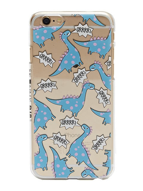 Skinnydip Dinosaur Googly Eyes iPhone 6 6s Case