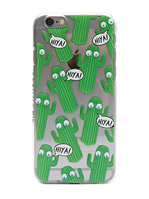 Skinnydip Googly Eyes Cactus iPhone 6 6s Case