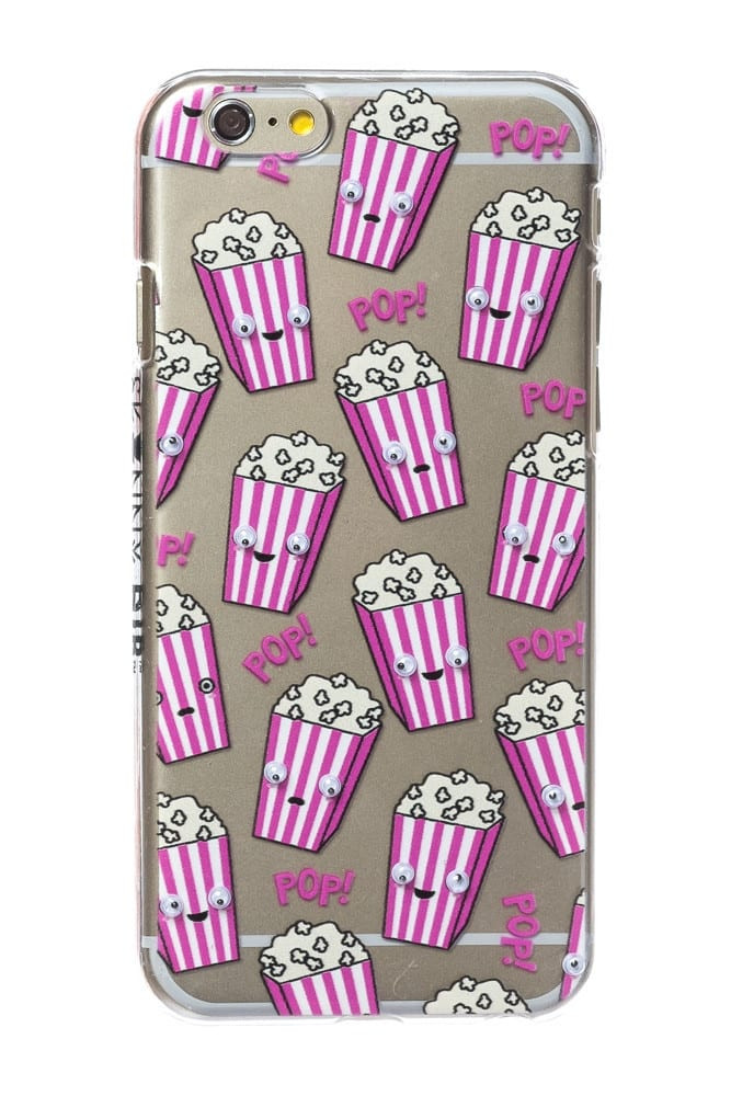 Skinnydip Popcorn Googly Eyes iPhone 6 6s Plus Case