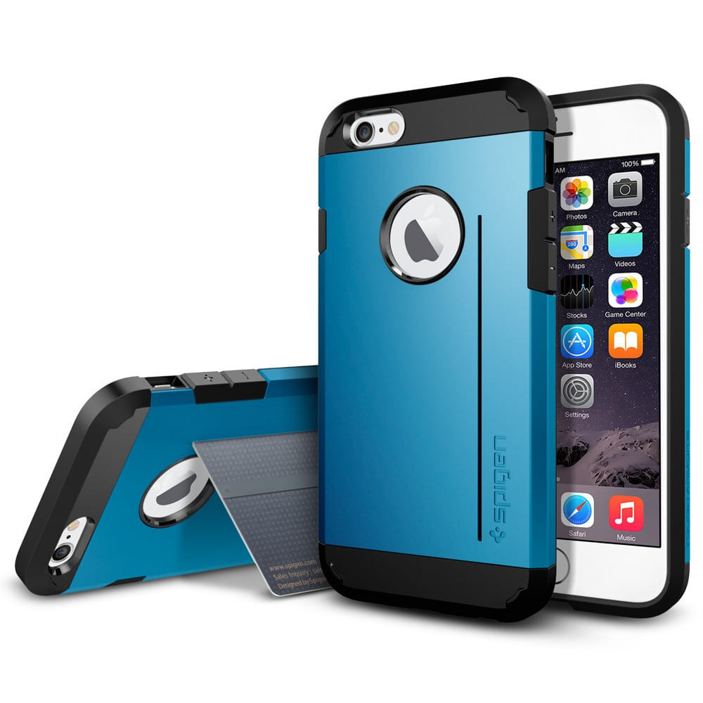 Spigen iPhone 6 6s Case Tough Armor S -Electric Blue