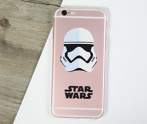 Star Wars Clear TPU Stormtrooper iPhone 6 6s Plus Case