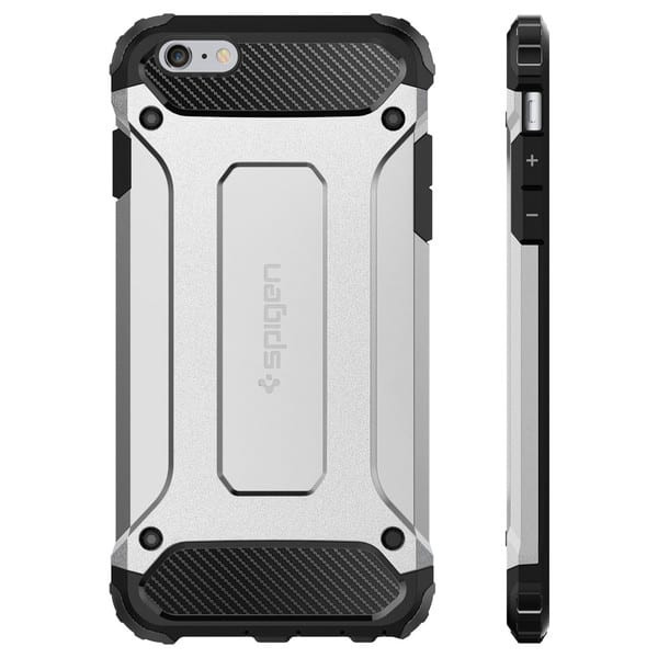 Spigen Tough Armor Tech iPhone 6 6s Case Satin Silver