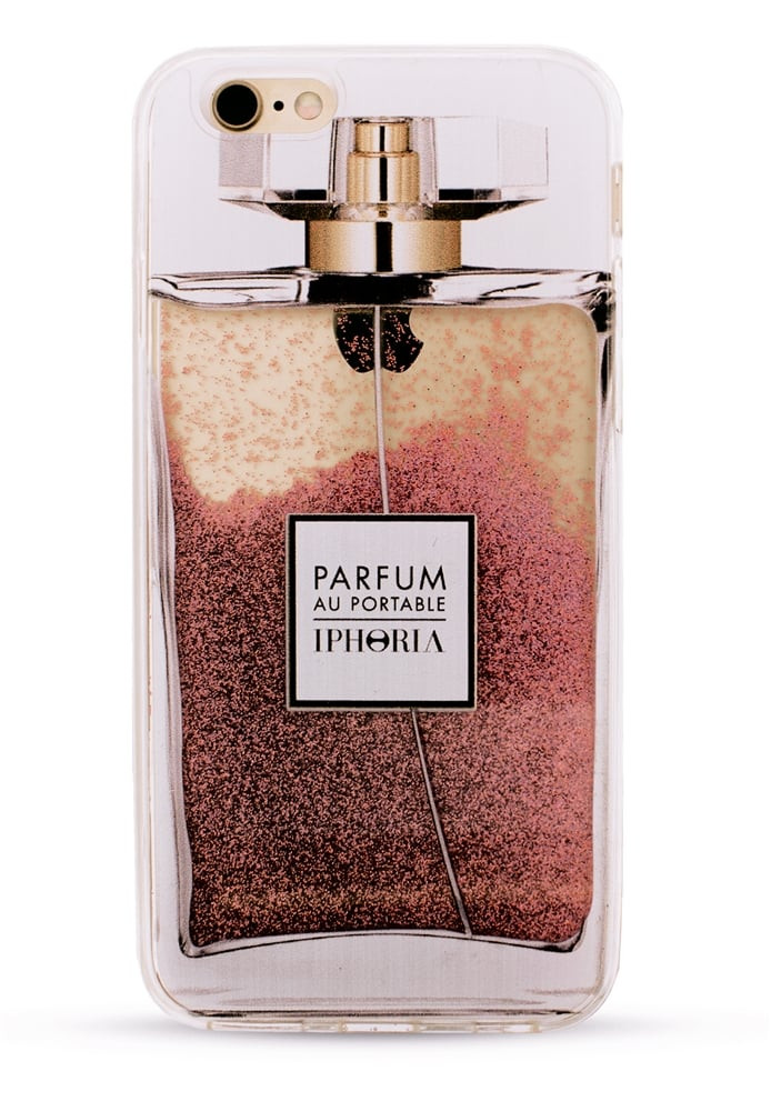 IPHORIA Liquid Case Parfum au Portable Pink Glitter for iPhone 7 Plus