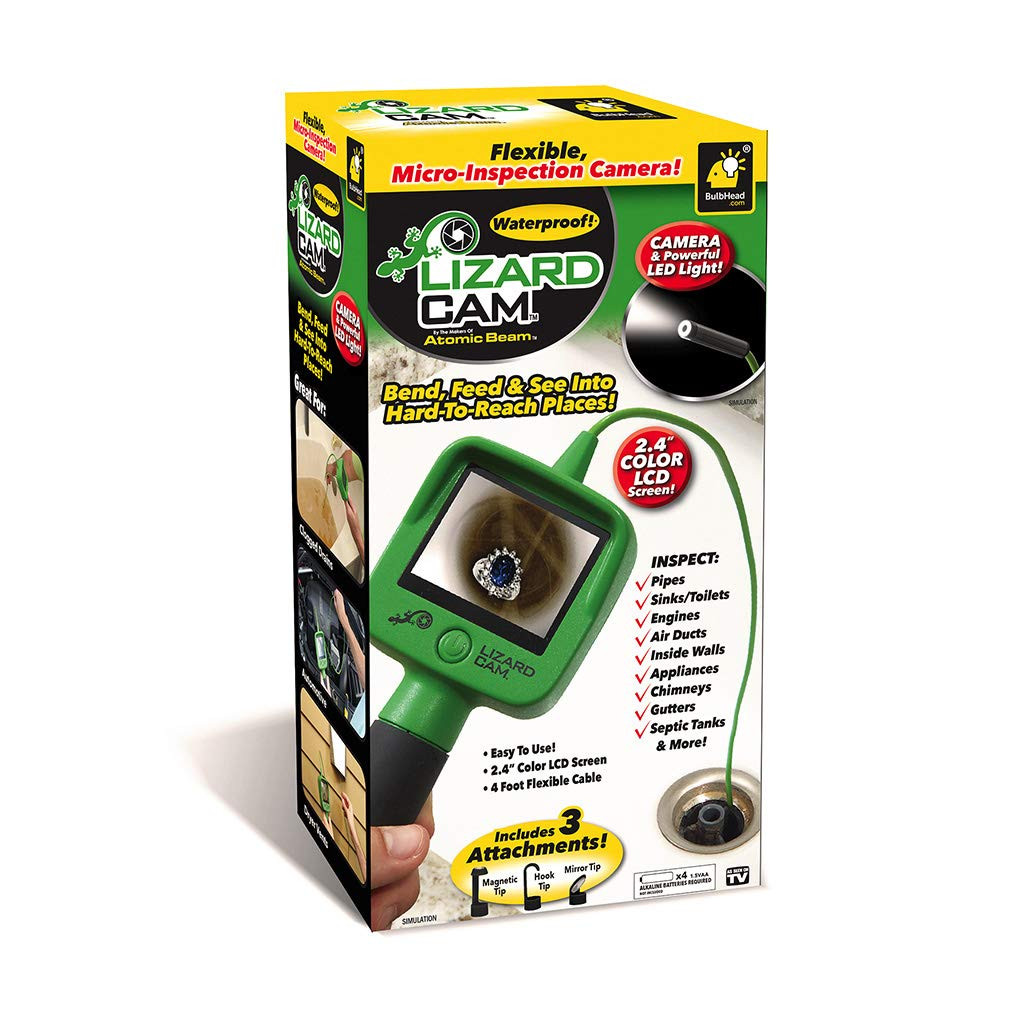 Atomic Beam Lizard Cam Hand-Held Wireless Borescope