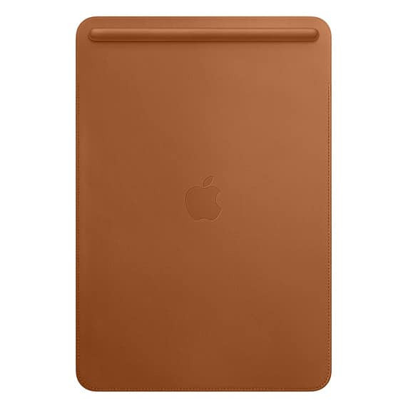 Leather Sleeve for 12.9‑inch iPad Pro - Saddle Brown