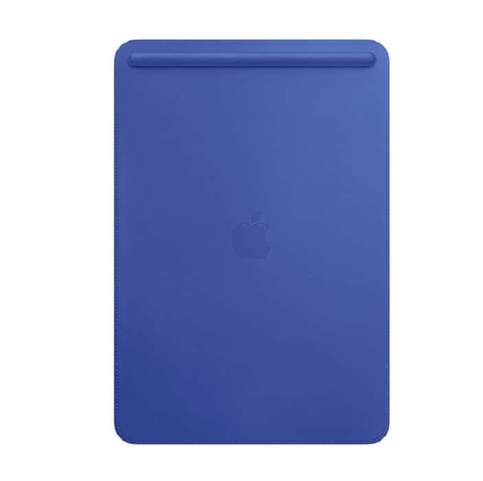 Leather Sleeve for 12.9‑inch iPad Pro - Electric Blue