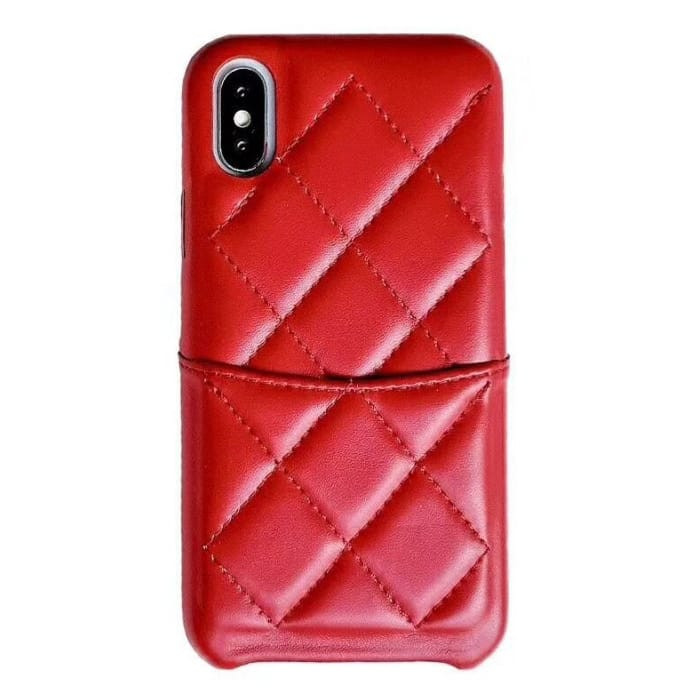 Pouch Leather Designer Card iPhone 8 7 Plus Case