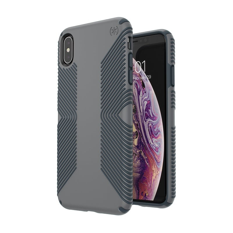 Speck Presidio Grip iPhone XS Max Graphite Grey/Charcoal Grey