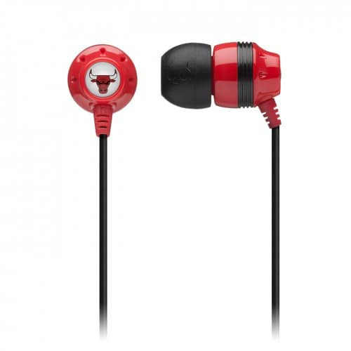 Skullcandy Ink'D NBA Earbud Headphones Bulls