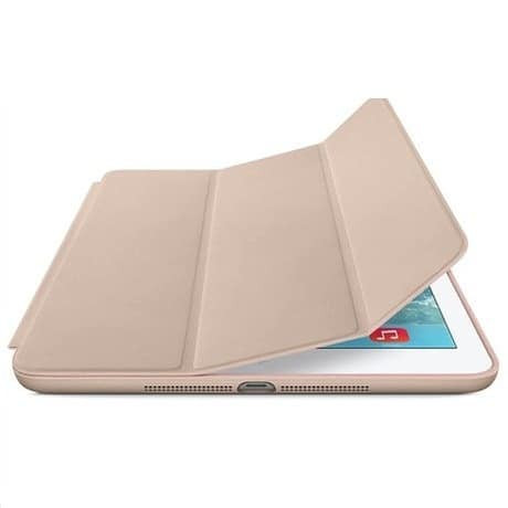 Biege Leather Smart Case for iPad 9.7 Inch 5th Gen