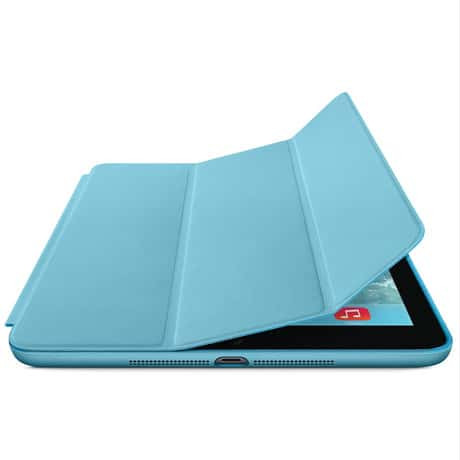 Blue Leather Smart Case for iPad 9.7 Inch 5th Gen