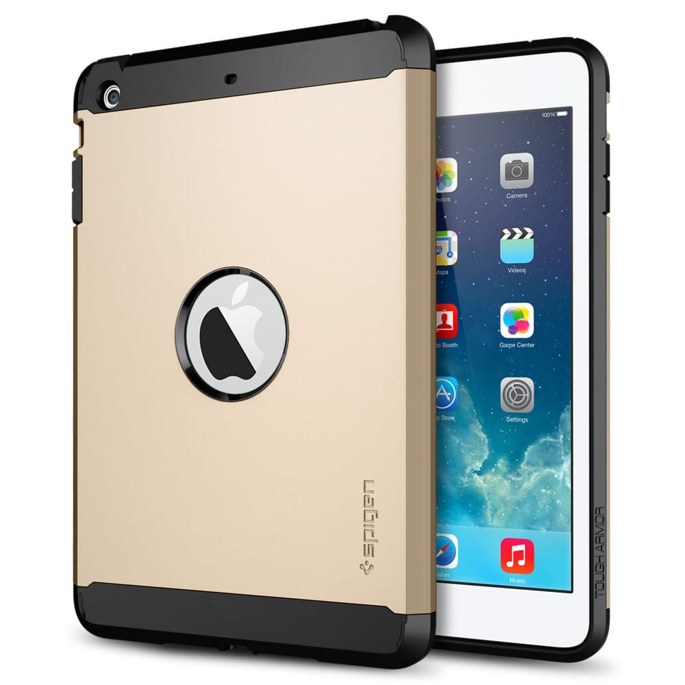 iPad Mini Mini Retina Case Spigen SGP Tough Champagne Gold