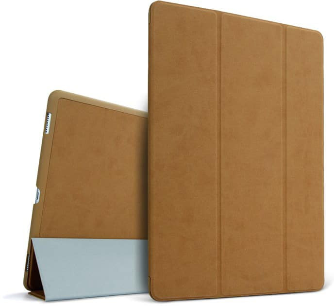 BGR Real Leather Book Jacket Case For iPad Pro 12.9"