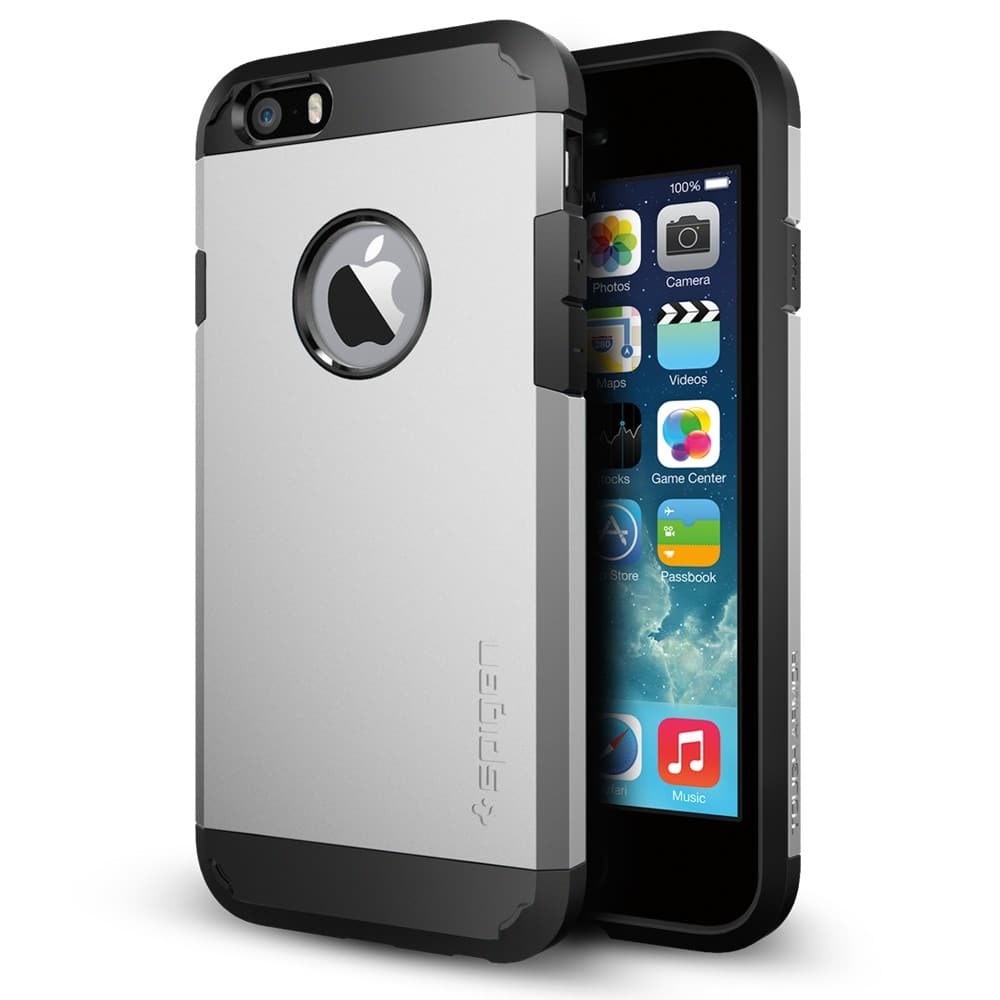 Spigen Tough Armor Case for iPhone 6 Satin Silver