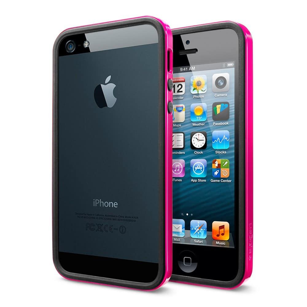 SGP Spigen Neo Hybrid EX Slim Vivid Hot Pink iPhone 5 Case
