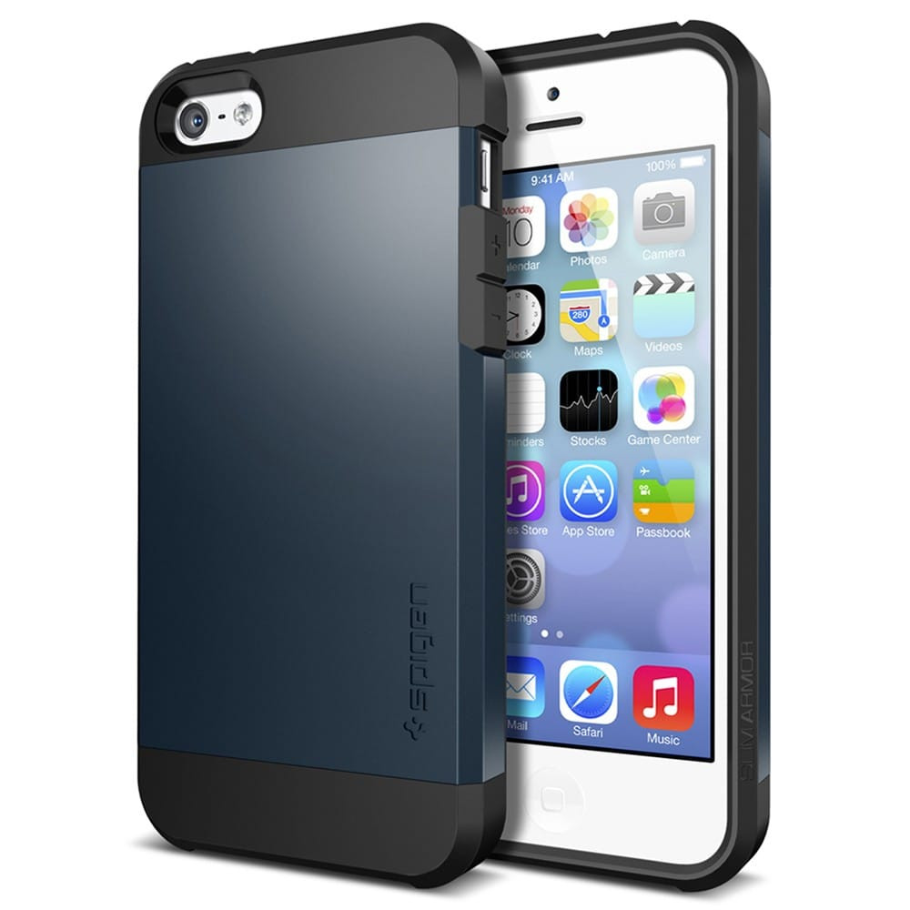 Spigen SGP Tough Armor for iPhone 5C Metal Slate