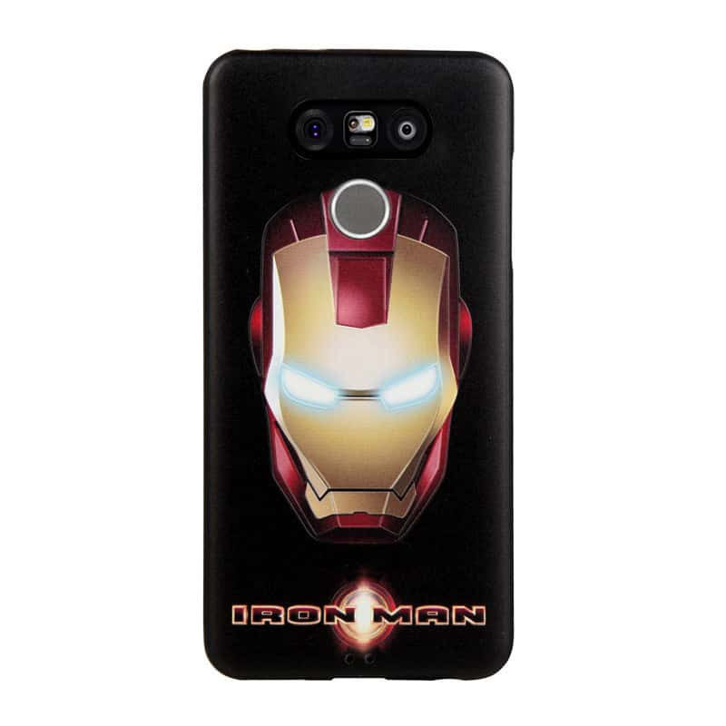 Iron Man Leather Feel Case for LG G6