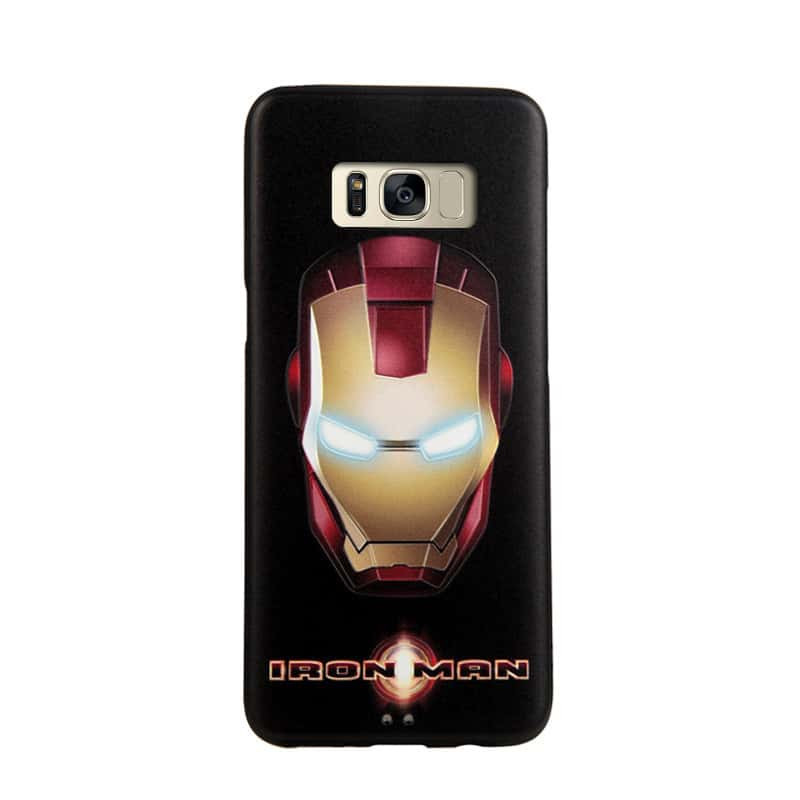 Iron Man Leather Feel Case for Galaxy S8 Plus