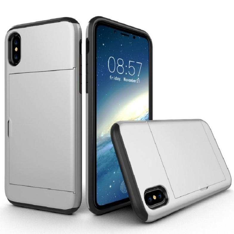 Slim Armor CS iPhone XS MAX Case Silver