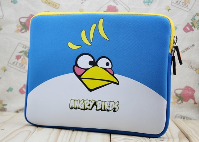 Blue Bird Neoprene iPad Sleeve