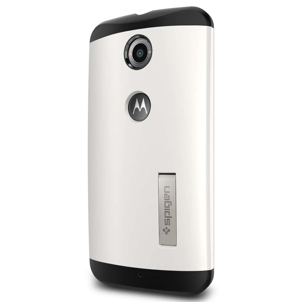 Spigen Nexus 6 Case Slim Armor Shimmery White