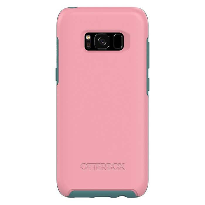 Otterbox Galaxy S8+ Plus Symmetry Series Case - Prickly Pear Pink
