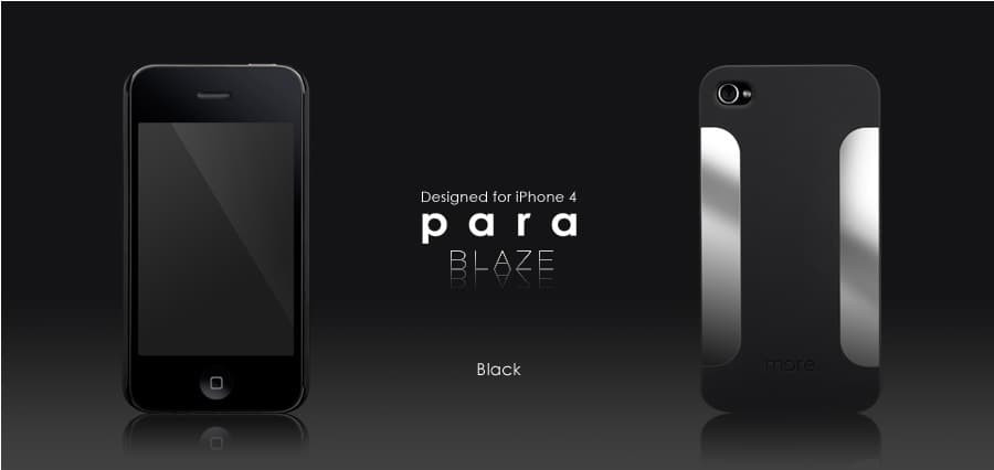 More Thing Para Blaze Collection Black iPhone 4 Case