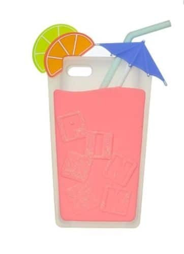 Victoria's Secret Pink Drink Unique Shape iPhone 5 5s Soft Case