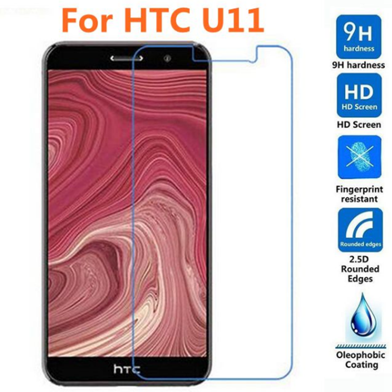 Tempered Glass Screen Protector Alpha Glass for HTC U11