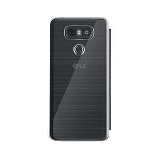 Official LG G6 Quick Cover Folio Case - Black