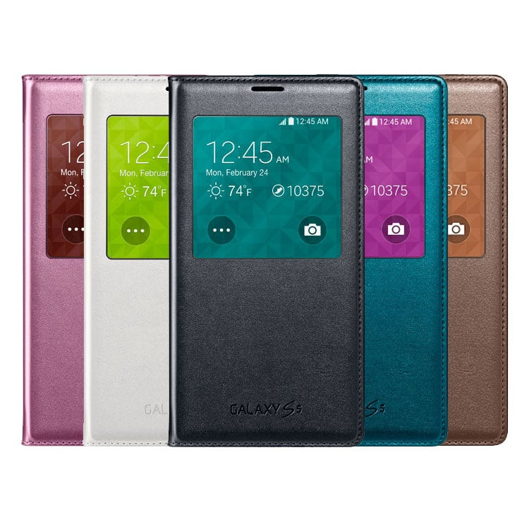 S-View Premium Cover Case for Samsung Galaxy S5