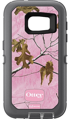 Otterbox Defender Series Realtree Case For Galaxy S7 Xtra Pink