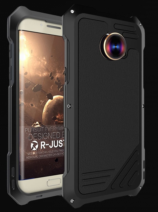Galaxy S7 Lens Enhance Metal Waterproof Dustproof Shockproof Case