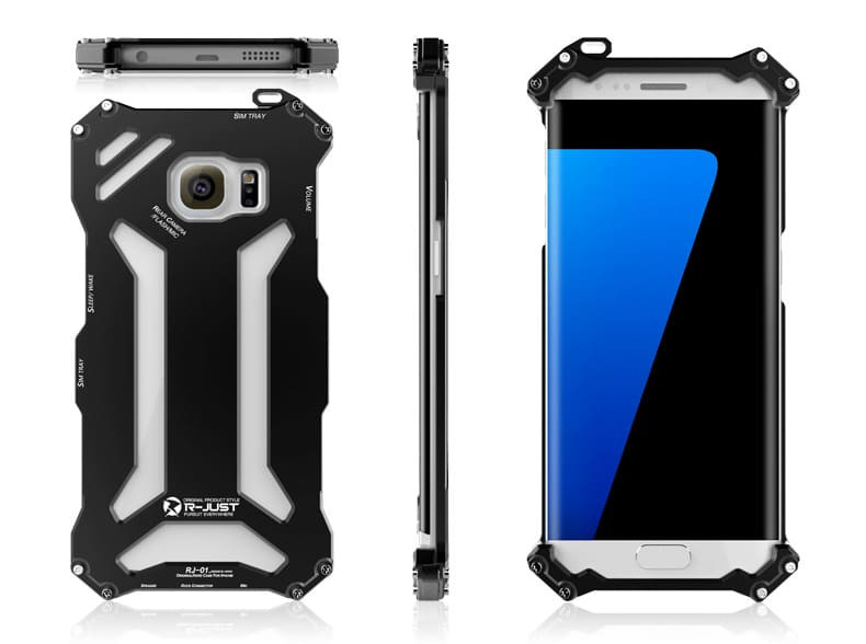 Galaxy S7 Edge Metal Waterproof Dustproof Shockproof Case